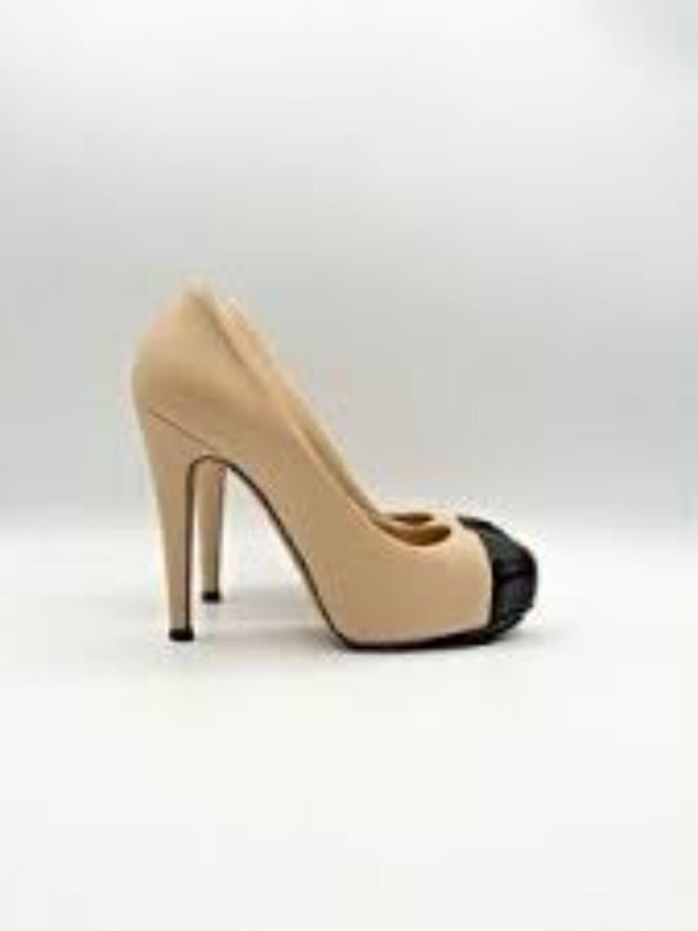 CHANEL two-tone pumps